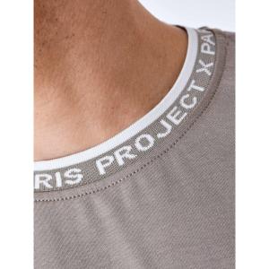 T-shirt med broderet logo Project X Paris image-6