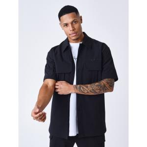 Hemd einfarbig strukturiert Project X Paris image-1