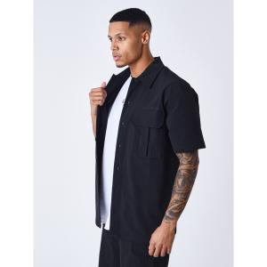 Hemd einfarbig strukturiert Project X Paris image-2