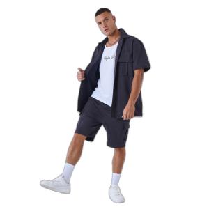 Hemd einfarbig strukturiert Project X Paris image-3