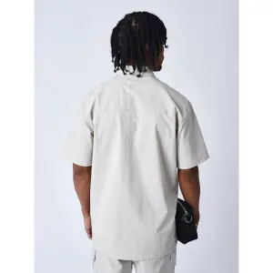 Hemd einfarbig strukturiert Project X Paris image-4