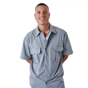 Hemd einfarbig strukturiert Project X Paris image-5