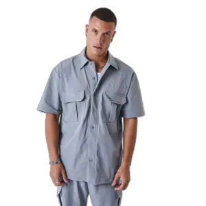 Hemd einfarbig strukturiert Project X Paris image-4