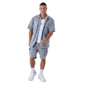 Hemd einfarbig strukturiert Project X Paris image-2