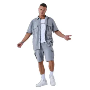 Hemd einfarbig strukturiert Project X Paris image-1