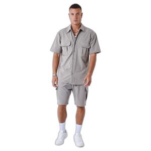 Hemd einfarbig strukturiert Project X Paris image-2