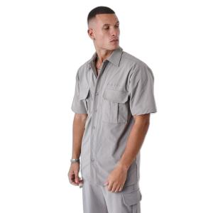 Hemd einfarbig strukturiert Project X Paris image-6