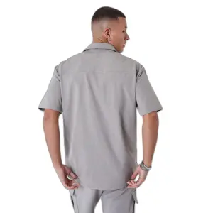 Hemd einfarbig strukturiert Project X Paris image-4