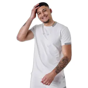 T-shirt avec bande contrastée logotée Project X Paris image-1