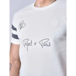 T-shirt med syet bånd Project X Paris image-5