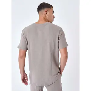 Unifarbenes, strukturiertes T-Shirt Project X Paris image-4