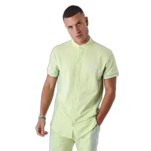 Two-tone mao collar shirt Project X Paris image-3