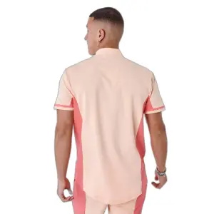 Dwukolorowa koszula z kołnierzykiem mao Project X Paris image-3