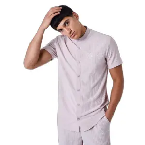 Gładka, teksturowana koszula Project X Paris image-1