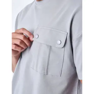 Τ-shirt με αντίθετη τσέπη Project X Paris image-6