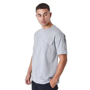 Τ-shirt με αντίθετη τσέπη Project X Paris image-2