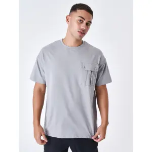 Τ-shirt με αντίθετη τσέπη Project X Paris image-1