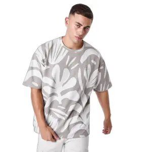 T-Shirt mit Muster Project X Paris Végétal Abstrait image-1