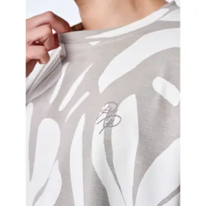 T-Shirt mit Muster Project X Paris Végétal Abstrait image-5