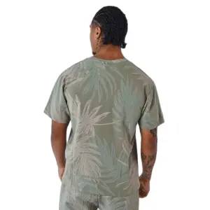 T-shirt motif all over feuilles de palmier Project X Paris image-4