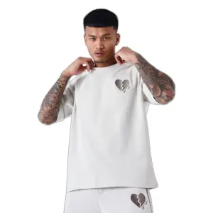 Dickes T-Shirt Gebrochenes Herz Project X Paris image-1