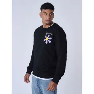 Sweatshirt fiori a girocollo Project X Paris image-3