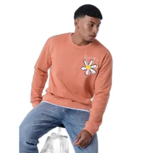 Sweatshirt bloemen met ronde hals Project X Paris image-1