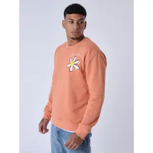 Sweatshirt bloemen met ronde hals Project X Paris image-4
