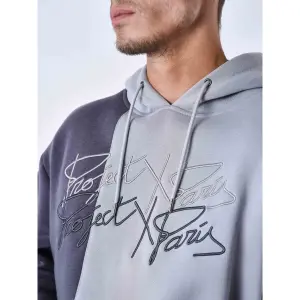 Driekleur trainingspak met capuchon Project X Paris image-5