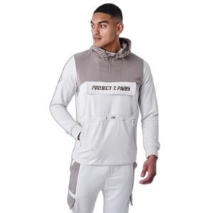 Two-tone windbreaker style hoodie Project X Paris image-1