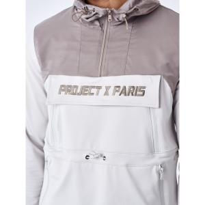 Two-tone windbreaker style hoodie Project X Paris image-5