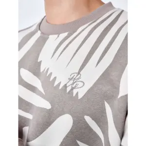 Camisola de gola redonda com motivo vegetal abstrato Project X Paris image-5