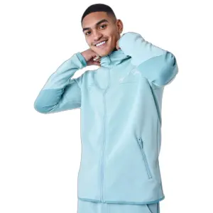 Felpa con cappuccio zip a due toni Project X Paris image-1