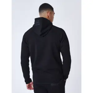 Felpa con cappuccio zip a due toni Project X Paris image-4