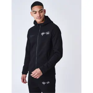 Felpa con cappuccio zip a due toni Project X Paris image-3