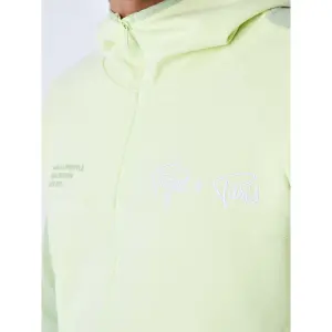 Felpa con cappuccio zip a due toni Project X Paris image-5