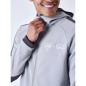Tuta con cappuccio con zip bicolore Project X Paris image-5
