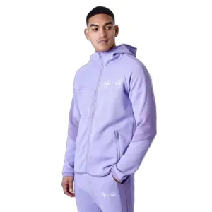 Fato de treino com capuz e fecho de correr em dois tons Project X Paris image-1