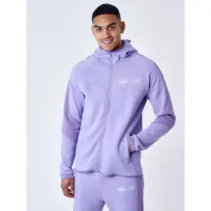 Fato de treino com capuz e fecho de correr em dois tons Project X Paris image-2