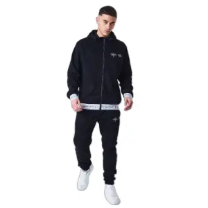 Fato de treino com capuz, fecho de correr e elástico com logótipo Project X Paris image-0