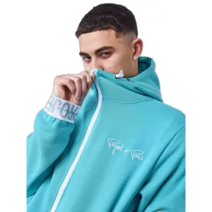 Trainingsanzug mit Kapuze und Reißverschluss elastisches Logo-Band Project X Paris image-4