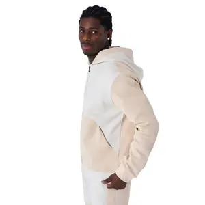 Sweatshirt zíper com capuz com mangas bordadas Project X Paris image-3