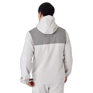 Sweatshirt zip-up met capuchon en tweedelige stof Project X Paris Nid D'Abeille image-2