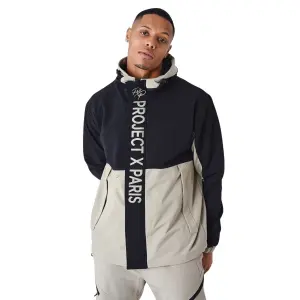 Chaqueta impermeable con capucha Project X Paris Colorblock image-0