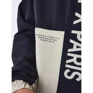 Chaqueta impermeable con capucha Project X Paris Colorblock image-5