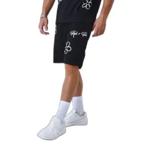Shorts med blomstret skitseprint Project X Paris image-2