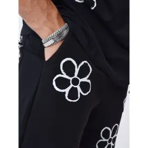 Shorts med blomstret skitseprint Project X Paris image-6