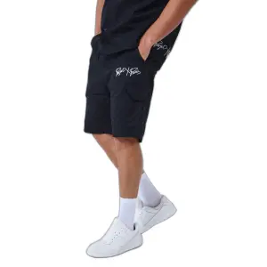Ensfarvede shorts med lommer Project X Paris image-3