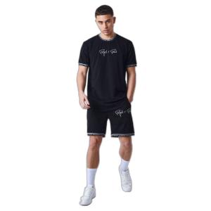2340019-bk-shorts-met-geborduurd-logo-project-x-paris-zwart