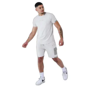 Shorts with contrasting logo band Project X Paris image-1